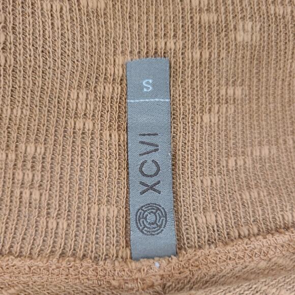 XCVI Crochet Boho Retro Open Women Cardigan Small Western Long‎ Sleeves Camel - Picture 10 of 12